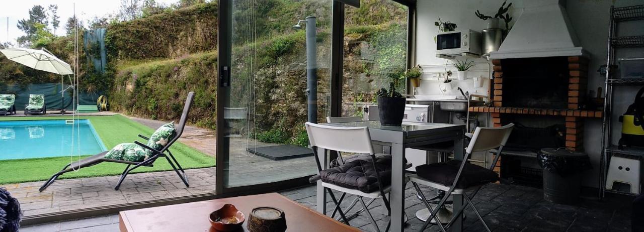 Casa Rocha Velha Con Terraza Y Piscina Particular Apartment Santiago de Compostela Exterior photo